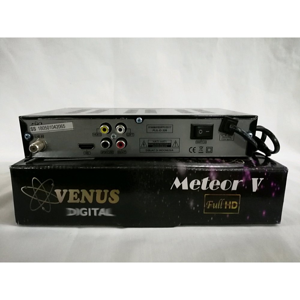 Jual Receiver Satelite Parabola Venus Meteor Full Hd Mpg4 | Shopee ...