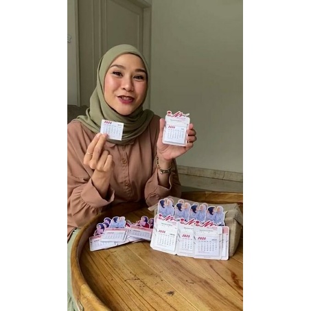 Jual KALENDER MAGNET CUSTOM isi 50pcs | Shopee Indonesia