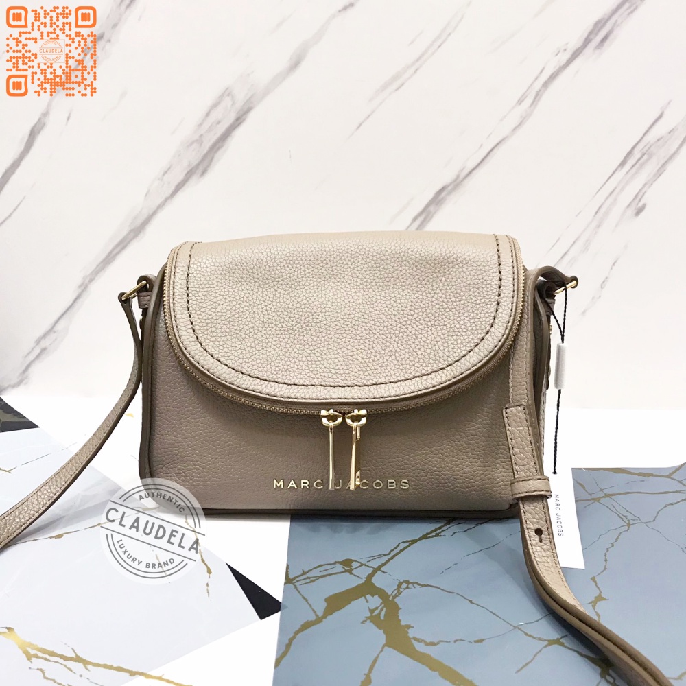 Jual MARC JACOBS Mini Groove Crossbody Greige with Gold Hardware ...