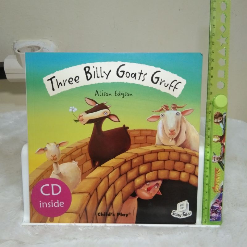 Jual Buku Cerita Anak THREE BILLY GOATS GRUFF Flip Up Fairy Tales ...