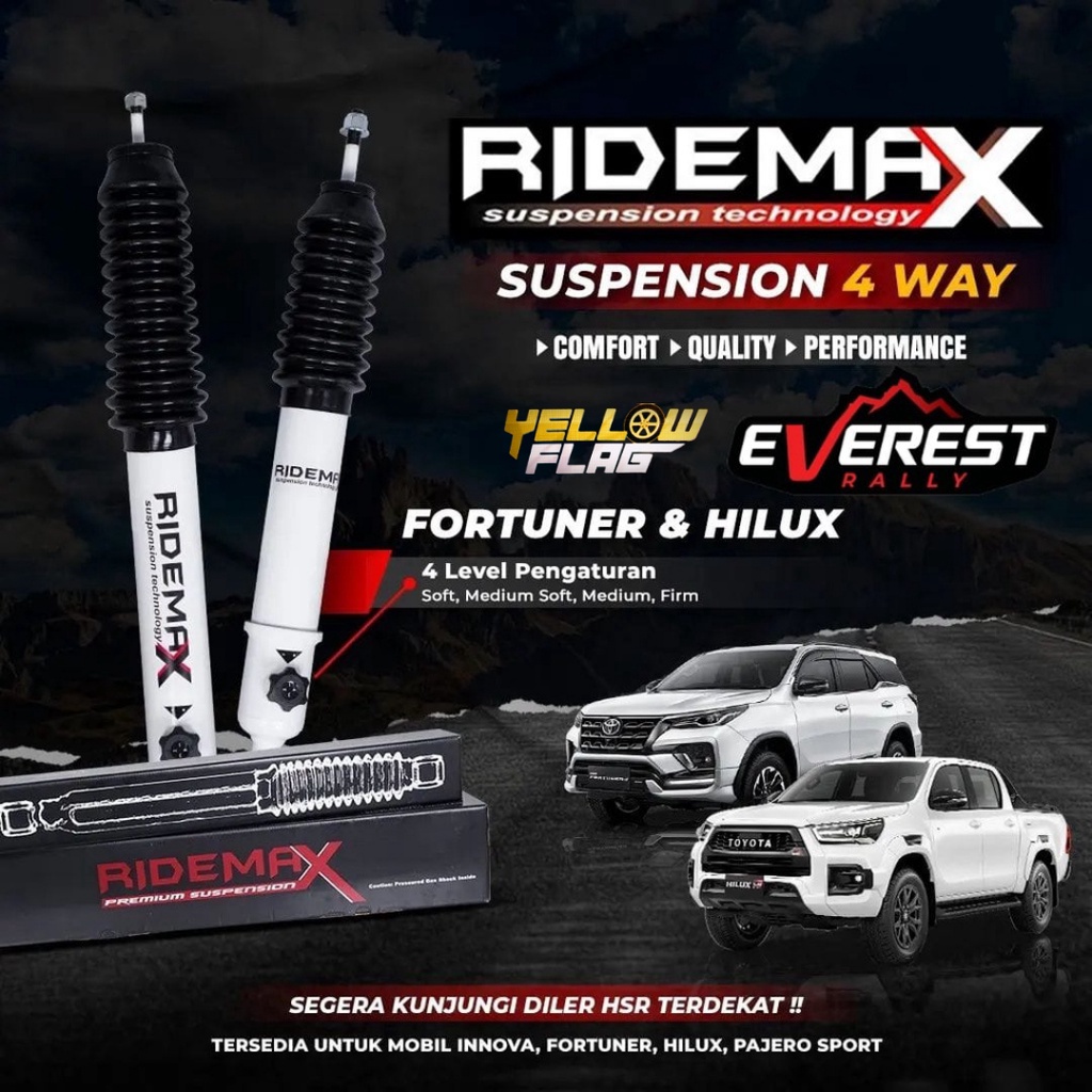Jual Shock Breaker Shockbeker Mobil Merk HSR RIDEMAX Buat Mobil ...