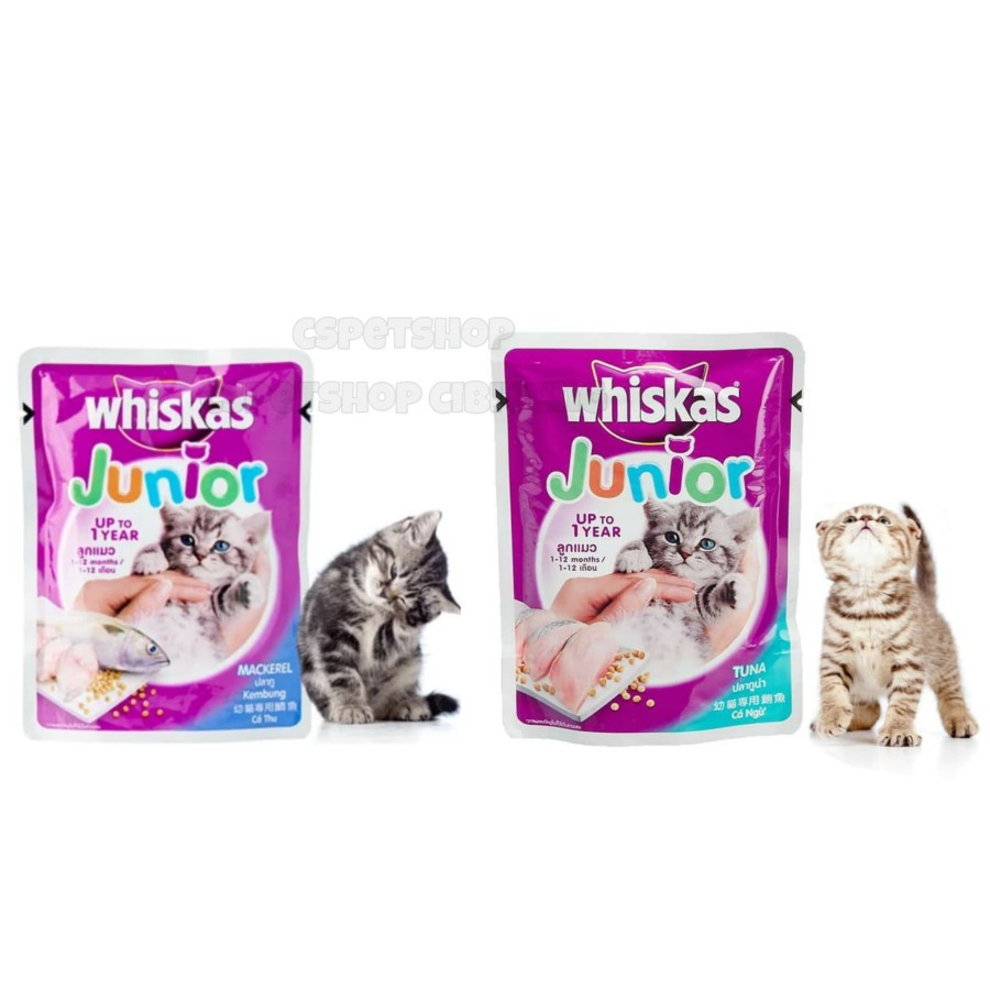 Jual whiskas junior 85gram Sachet Shopee Indonesia