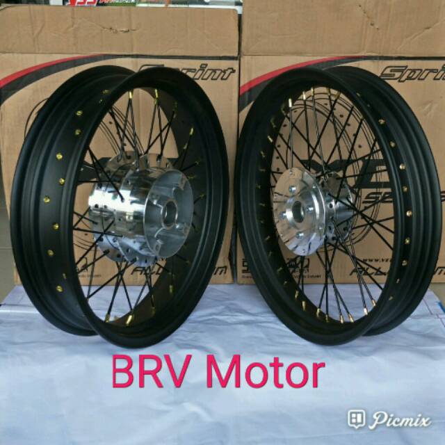 Jual Sepaket Velg Jari Jari Vixion Old Vixion New Vixion Nvl 250 300 17 Dan 250 17 215 17