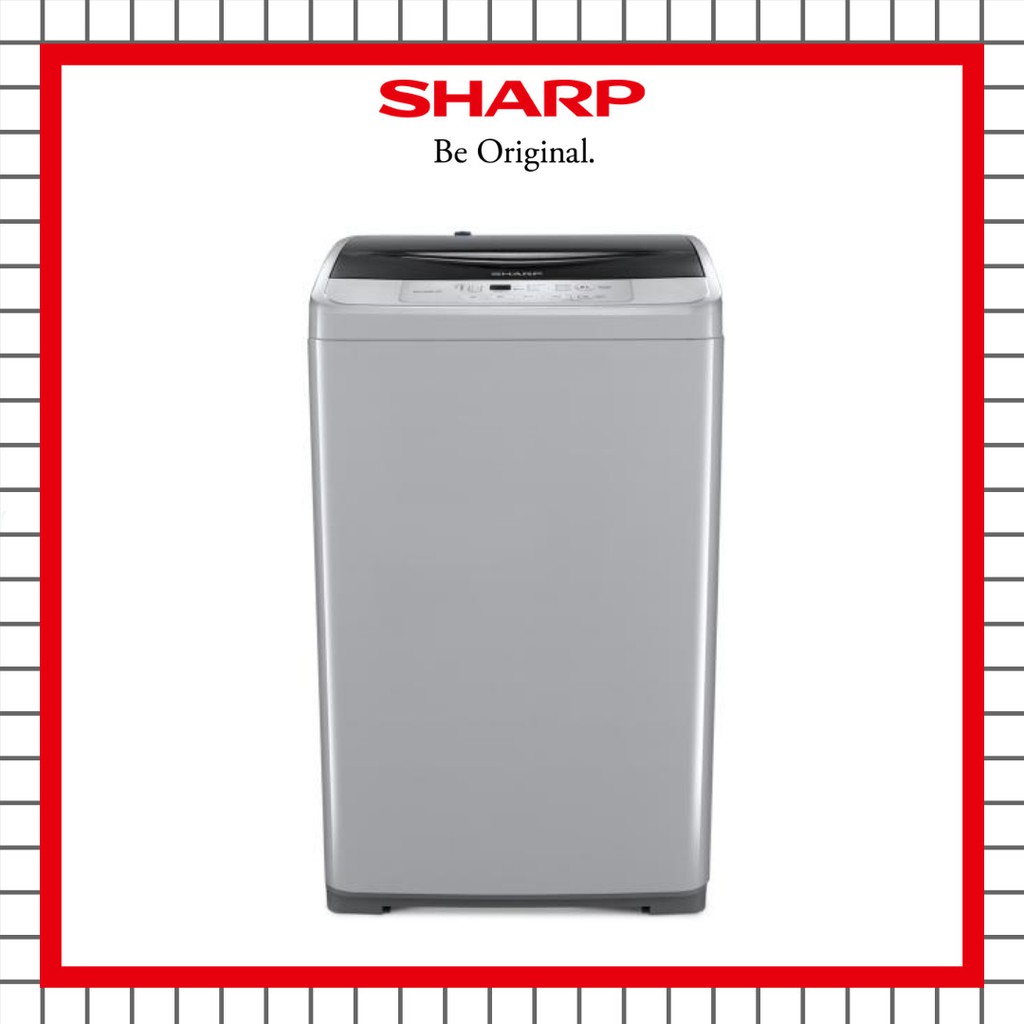 Jual MESIN CUCI SHARP ES-F950P-GY TOP LOADING 7.5 KG | Shopee Indonesia