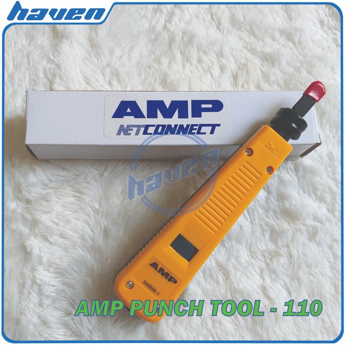 Jual AMP IMPACT AND PUNCH DOWN TOOL 110 NETWORKING PUNCH TOOL KIT