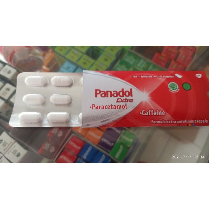 Jual Panadol Biru Merah Hijau Per Strip 10 Tablet | Shopee Indonesia