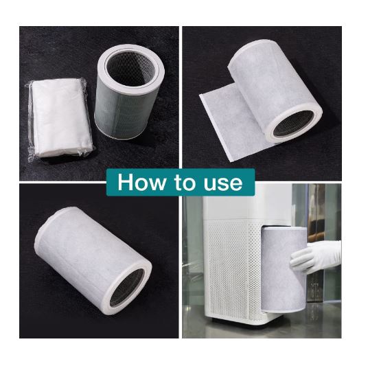 Jual Layer Filter Electrostatic Cotton Anti-debu untuk Hepa Filter Air ...