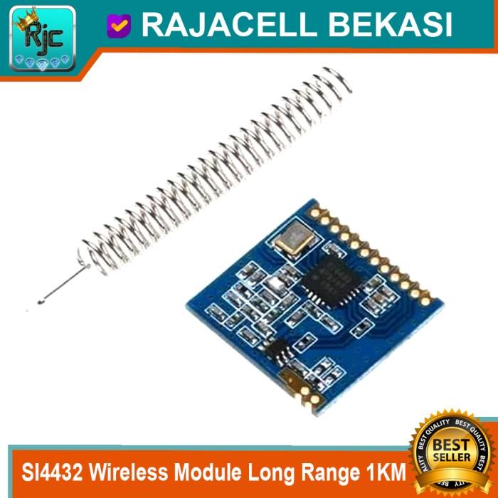 Jual Module | Si4432 Wireless Module Long Range 1Km 1000Meter 240 ...