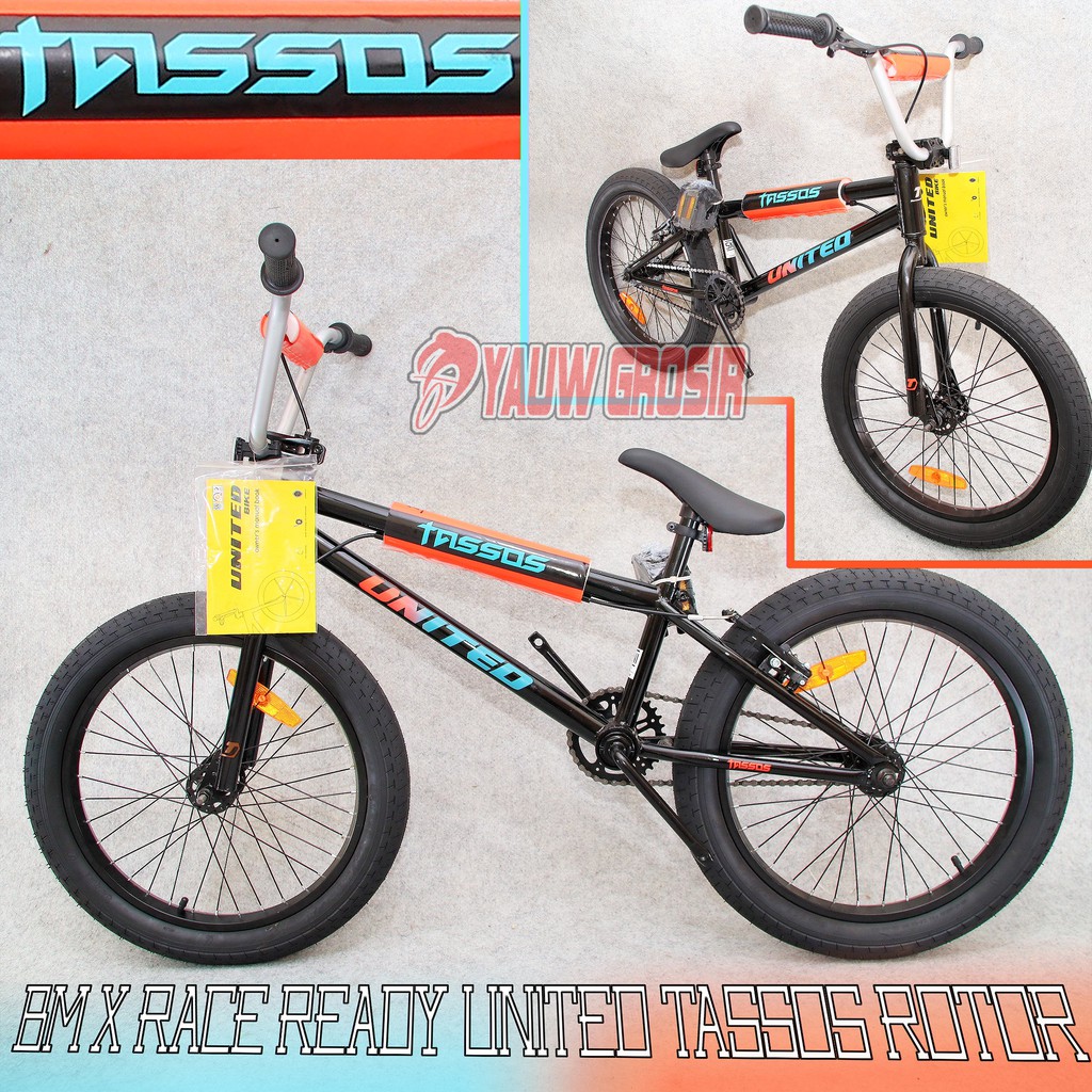 Jual BMX United New Tassos Rotor Freestyle 20