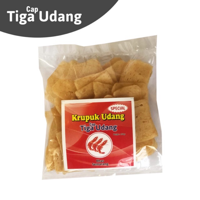 Jual Krupuk Udang Cap Tiga Udang Khas Semarang Top Shopee Indonesia