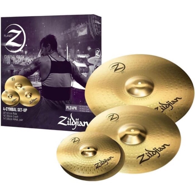 Zildjian PLANET Z (Z4 series) シンバルセット（Amazon.com: Avedis 