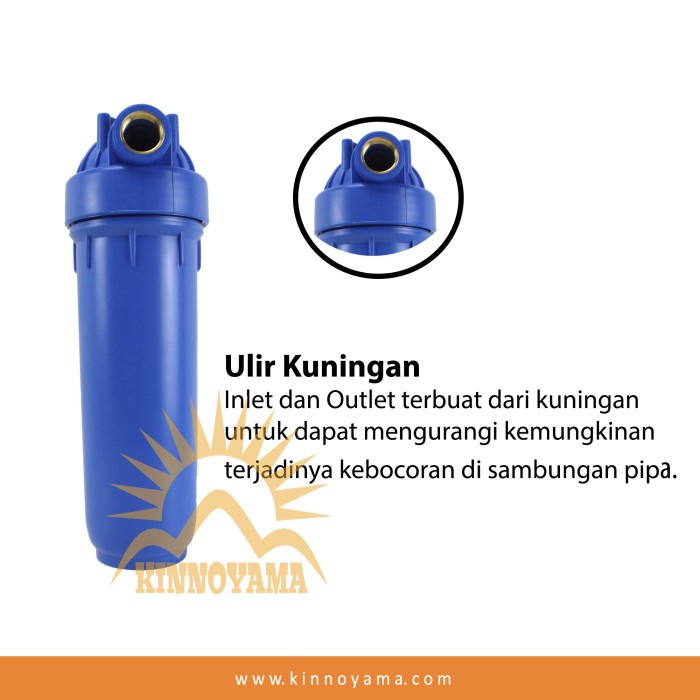 Jual Paket Housing Filter Air Kinnoyama Penyaring Air Kotor Pdam