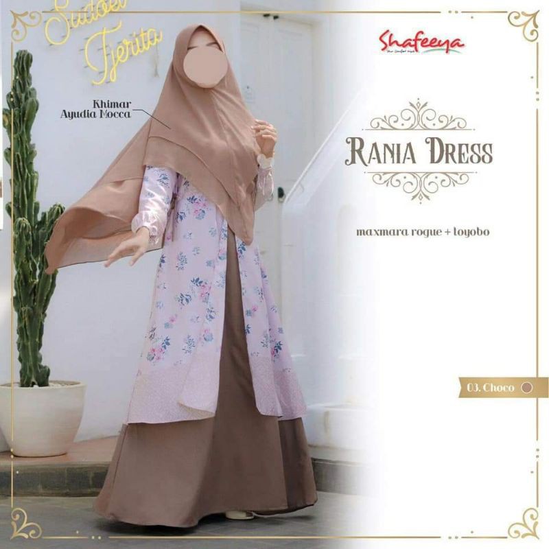 Jual RANIA DRESS BY SHAFEEYA | Shopee Indonesia