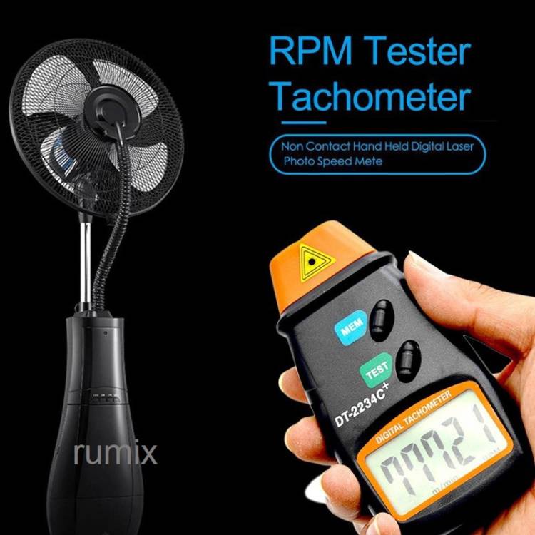 Jual Tachometer LCD Digital Laser Photo RPM Meter Alat Pengukur ...