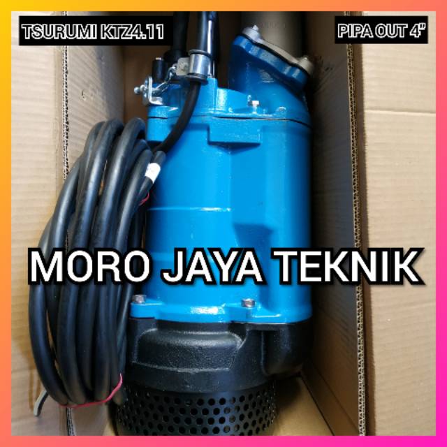 Jual MESIN POMPA AIR TSURUMI KTZ4.11 11Kw 4in POMPA SUBMERSIBLE TSURUMI ...