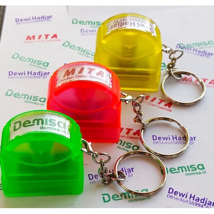 Jual Stempel Mini - Model Gantungan Kunci | Shopee Indonesia