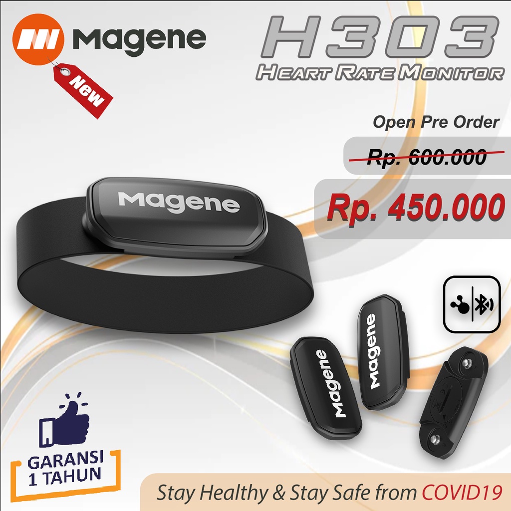 Heart Rate Magenefitness Magene H64 Heart Rate Monitor Sensor