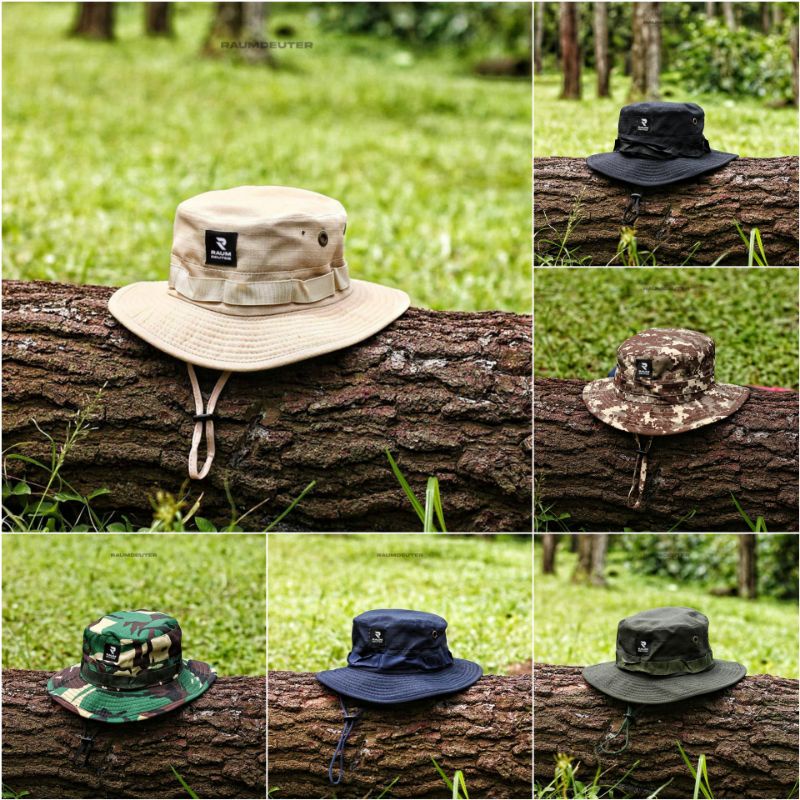 Jual PROMO CASHBACK! Adventure Hat- Topi Rimba High Qwality | Topi ...
