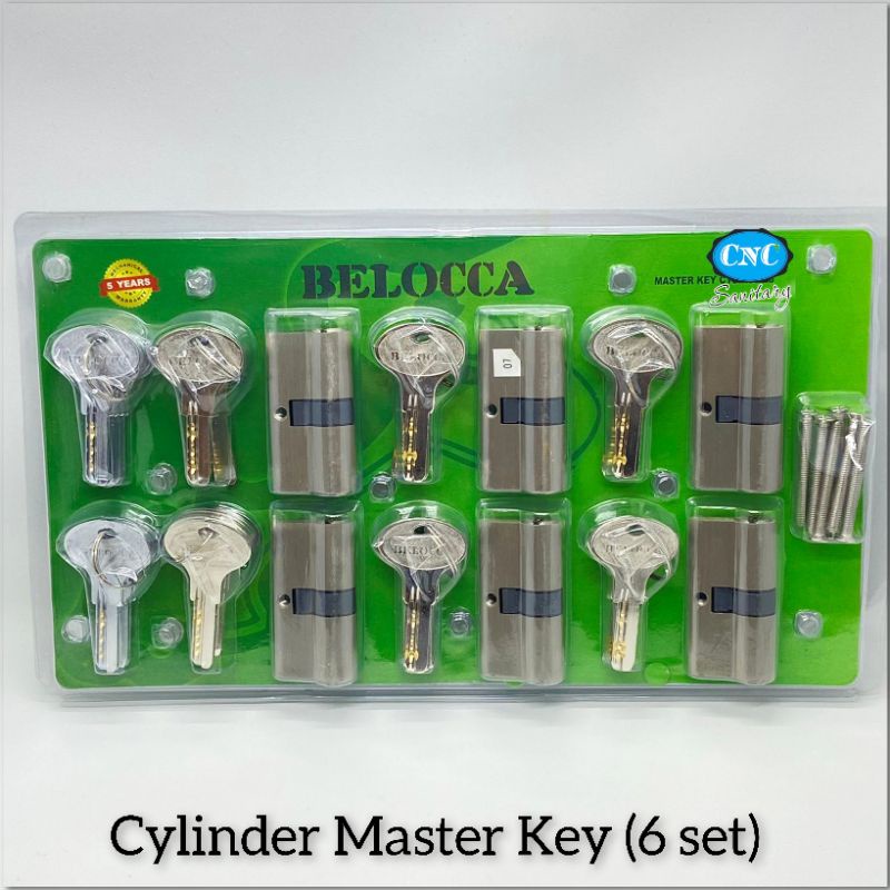 Jual cylinder master key, cylinder master key 6 set Shopee Indonesia