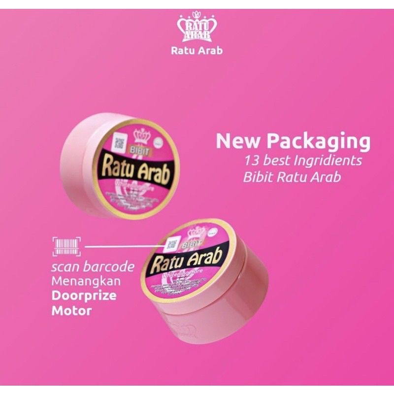 Jual BIBIT RATU ARAB BPOM KEMASAN BARU ADA BARCODE SCAN KEASLIAN PRODUK