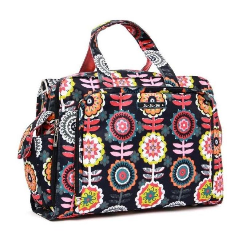 Jual JUJUBE BE PREPARED DANCING DAHLIA DUFFEL BAG, TAS TRAVEL, DIAPER BAG, TAS PERLENGKAPAN