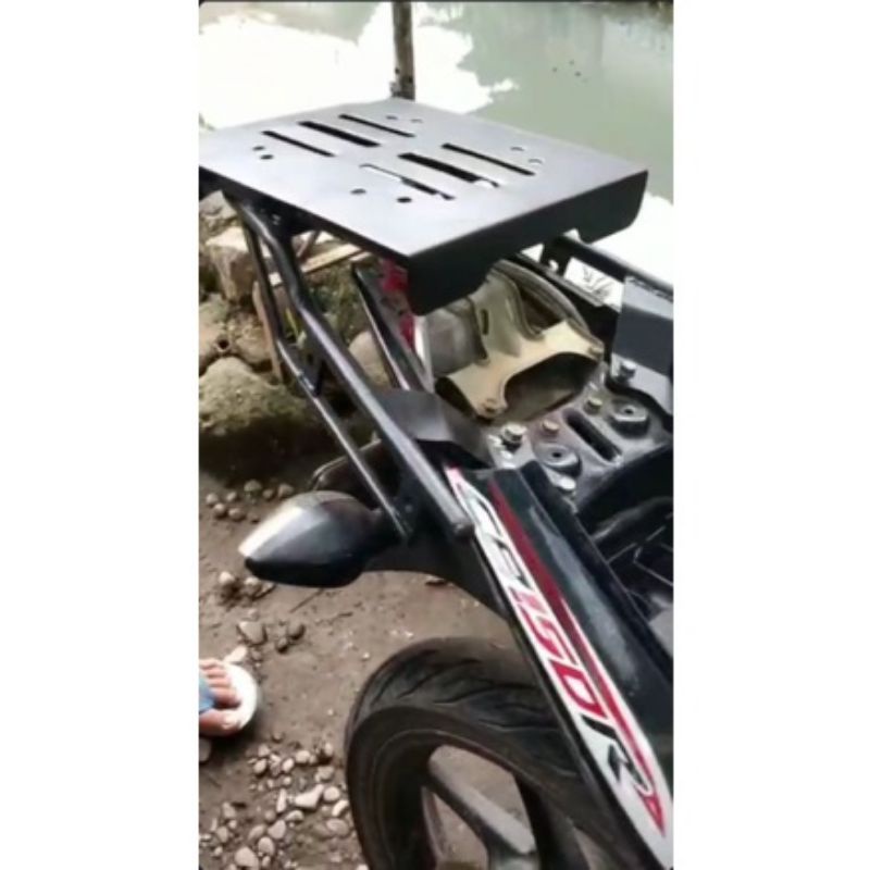 Jual Terbaru Bracket Top Box CB150R New dan CB150R Old Model Geser ...