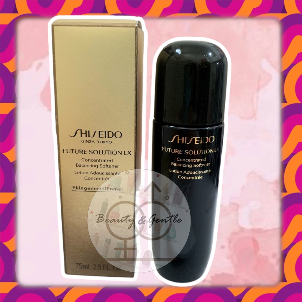 Jual Promo Shiseido Future Solution Lx Concentrated Balancing Softener 25ml 75ml Shopee 6656