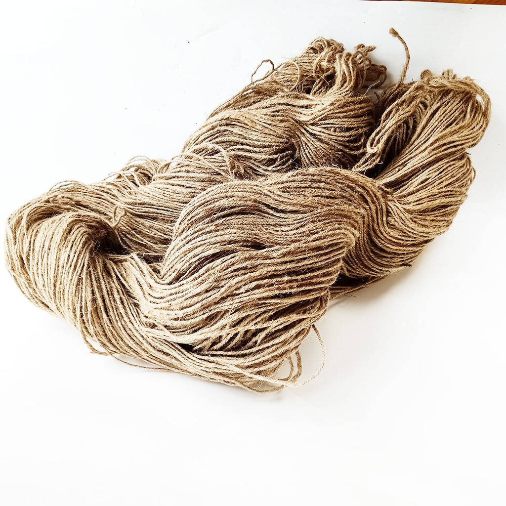 Jual Tali Rami, Tali Goni, Jute, Vintage 3ply per Setengah Meter - Vee ...