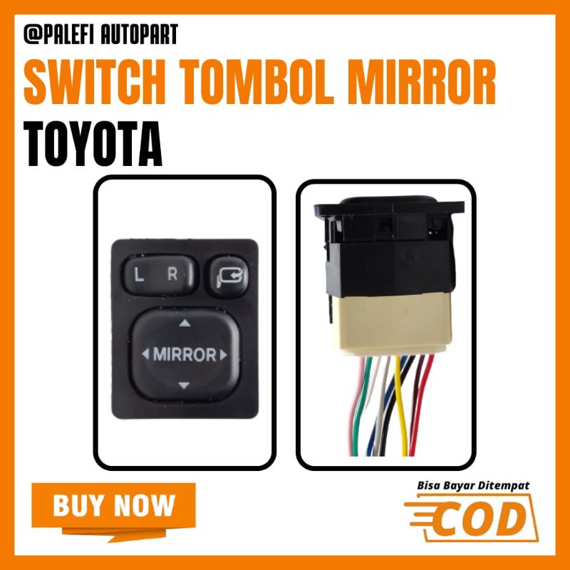 Jual Tombol Saklar Switch Mirror Switch Retract Retreak Switch Toyota