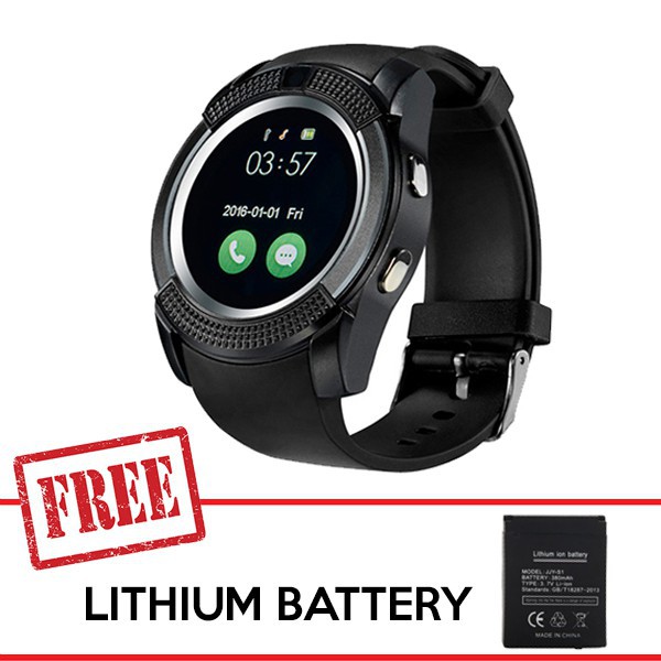 Jual Cognos Smart watch V8 FREE BATTERY SmartWatch Jam Tangan