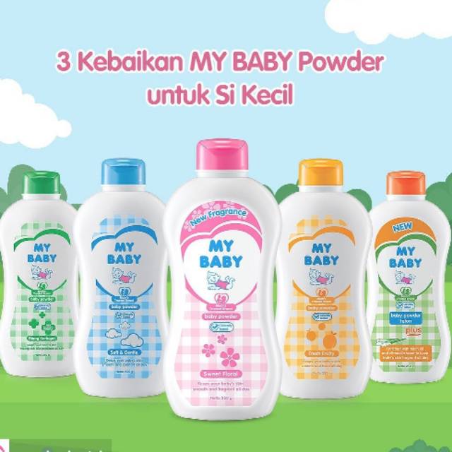 Jual MY BABY POWDER 100gr+25 gr Shopee Indonesia