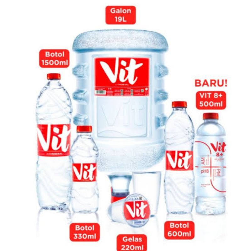 Jual Air Minum Mineral Vit 1500ml 550ml 330ml 200ml Kardus Shopee Indonesia 1783