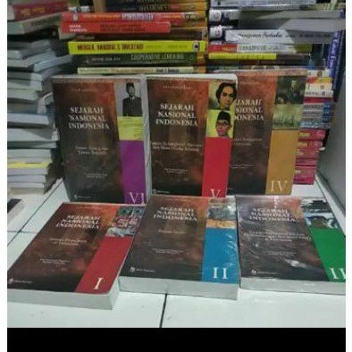 Jual BUKU ORIGINAL SEJARAH NASIONAL INDONESIA JILID 1-6 SET LENGKAP ...