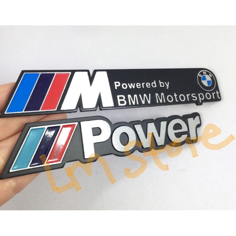 Jual Emblem 3D Besi Logo M POWER BMW | Shopee Indonesia