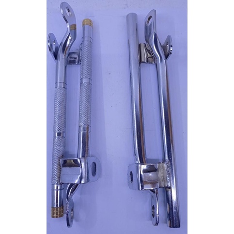 Jual BEGEL CB PANJANG MOTIF KUNINGAN BEGEL CB PANJANG FULL BESI CROM ...