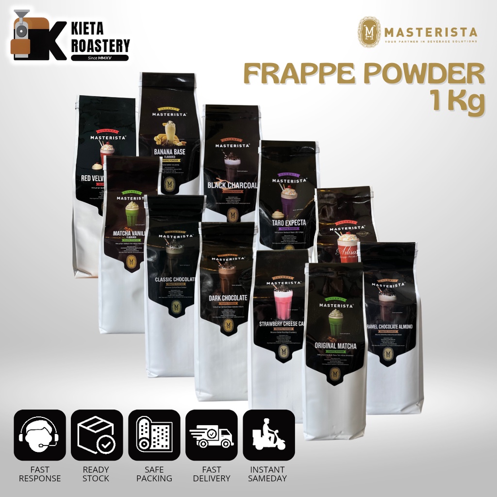 Jual Masterista Frappe Powder 800Gr - All Flavour | Shopee Indonesia