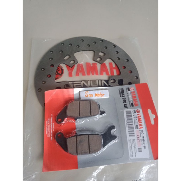 Jual Piringan Cakram Belakang+Kampas Rem Yamaha R15 V2.Sun Star ...