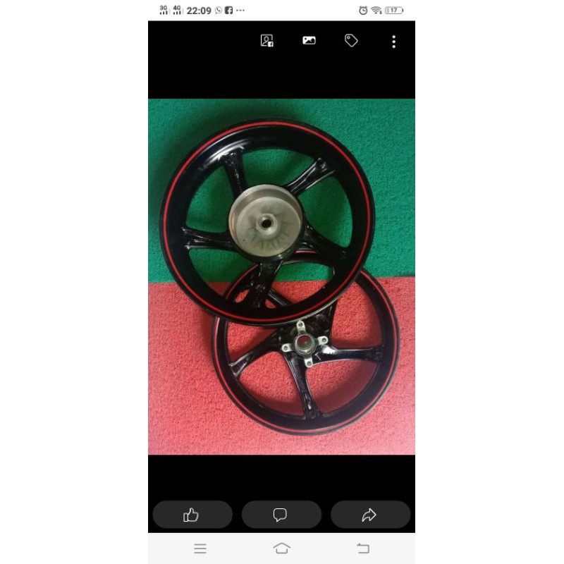 Jual velg yamaha x ride bagian belakang | Shopee Indonesia