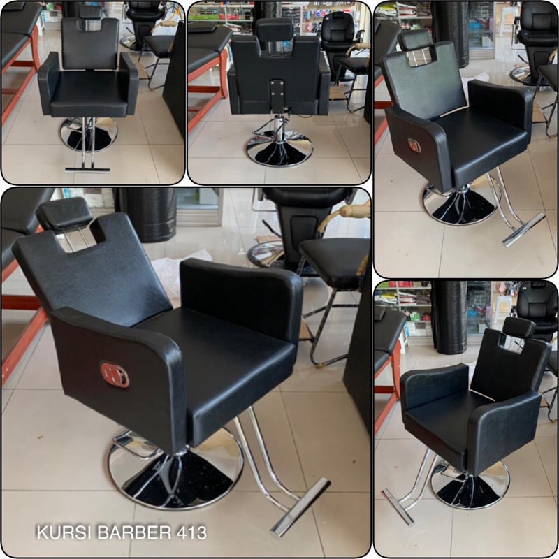 Jual Kursi Barber / Barber Chair / Kursi Salon / Barbershop C | Shopee Indonesia