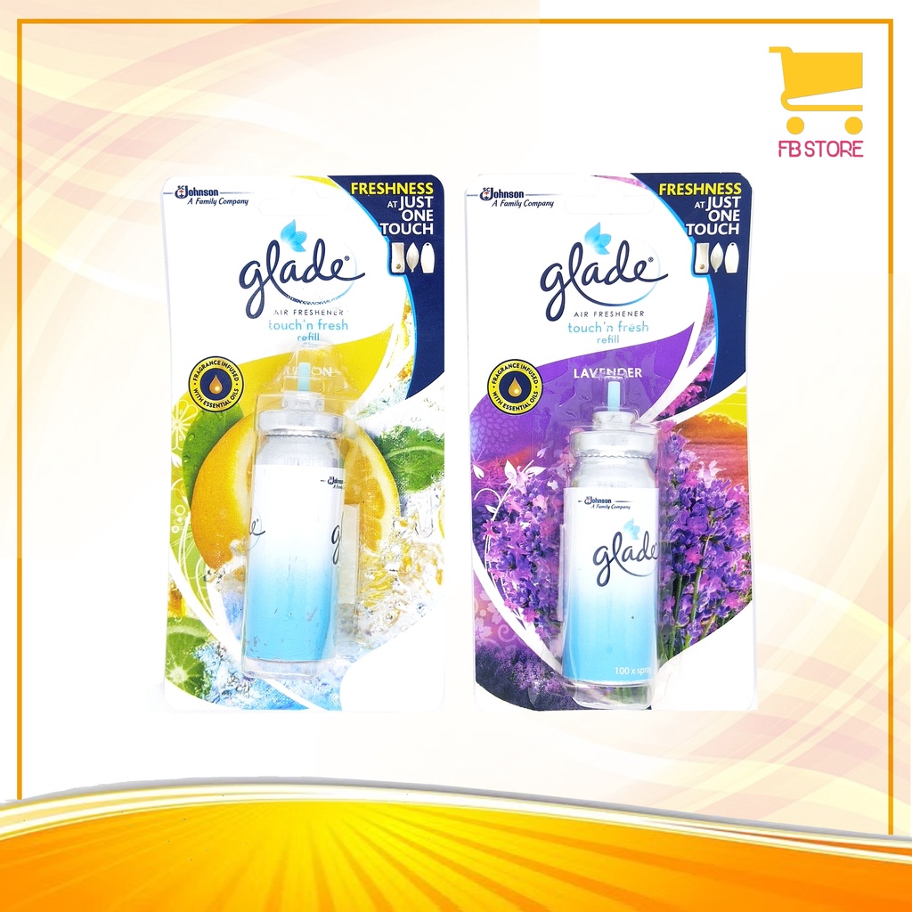 Jual Glade Air Freshener Touch N Fresh For Toilet Refill 9g Shopee Indonesia