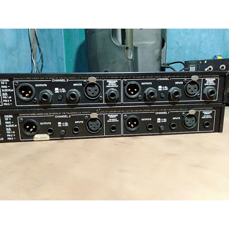 dbx 266XL コンプレッサー／ゲート dbx 266XL ステレオコンプレッサー