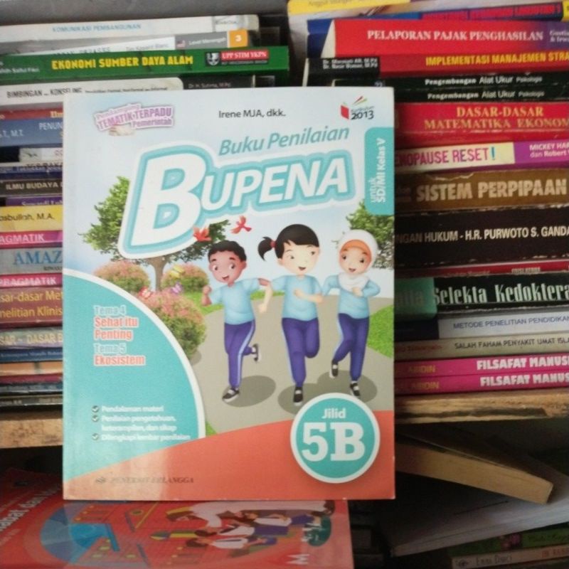 Jual buku bupena 5B kelas V sd Erlangga revisi | Shopee Indonesia