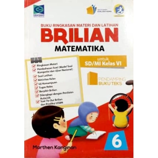 Jual BUKU RINGKASAN MATERI DAN LATIHAN BRILIAN MATEMATIKA Untuk SD/MI ...