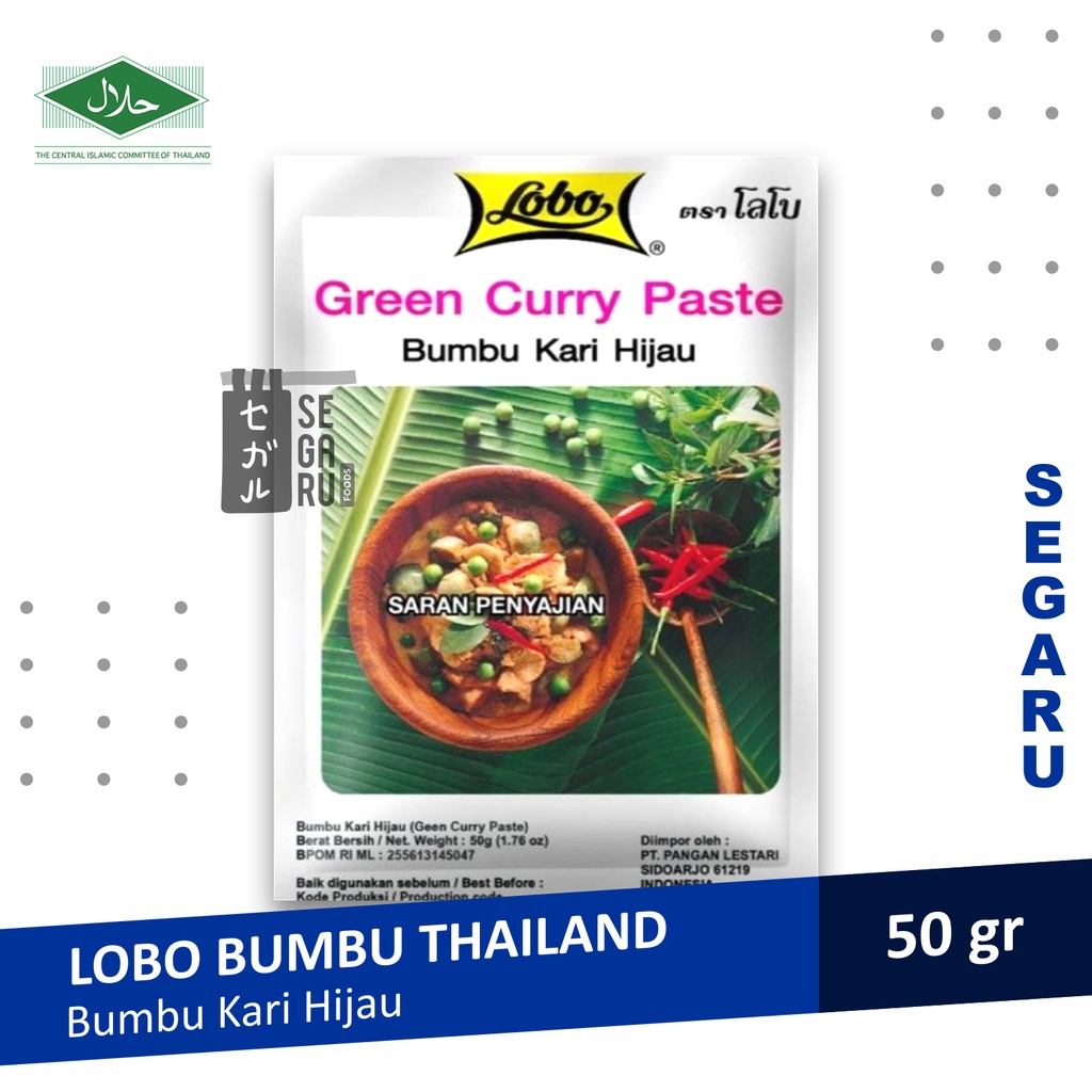 Jual Lobo Tom Yum Paste Red Curry Paste Green Curry Paste Instant Halal Shopee Indonesia