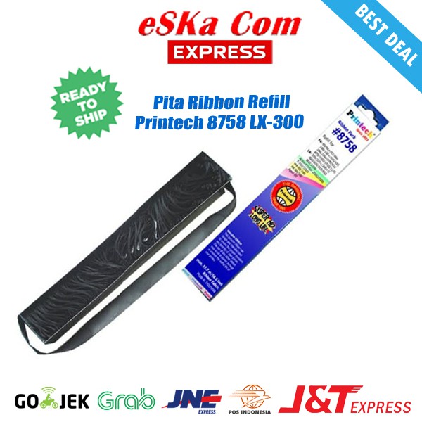 Jual Pita Ribbon Refill Printech 8758 LX-300 | Shopee Indonesia