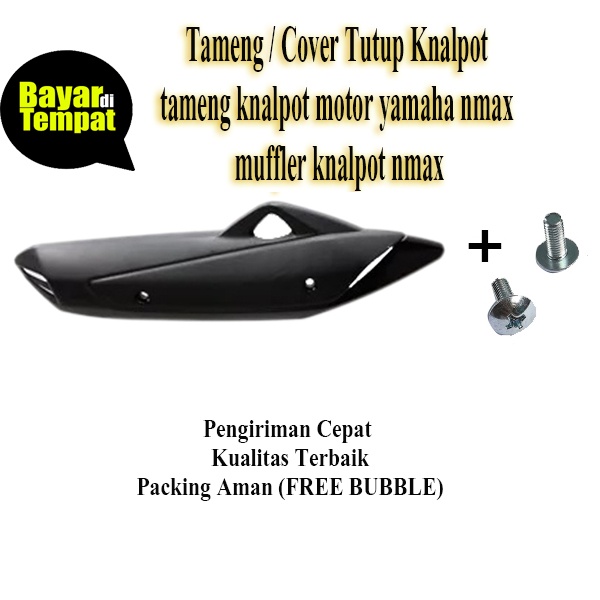 Jual Tutup knalpot NMAX 125 Pelindung knalpot N-MAX 150 155 / ABS / NON