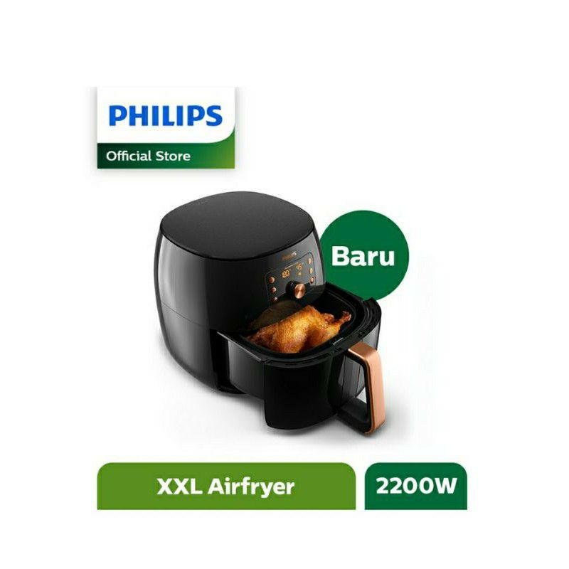 Jual PHILIPS Premium Air Fryer HD9860/90 XXL AirFryer | Shopee Indonesia