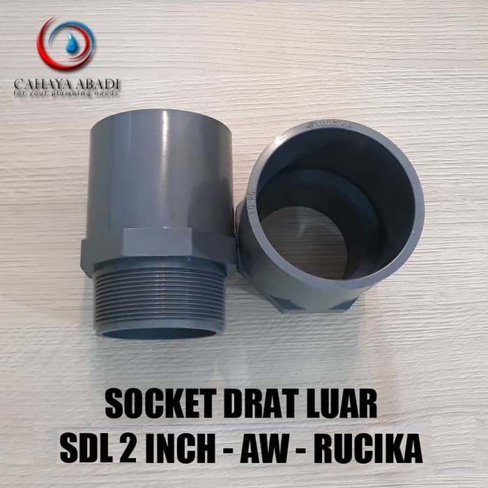 Jual Grosir Fitting Pipa Pvc Socket Drat Luar Sdl Inch Aw