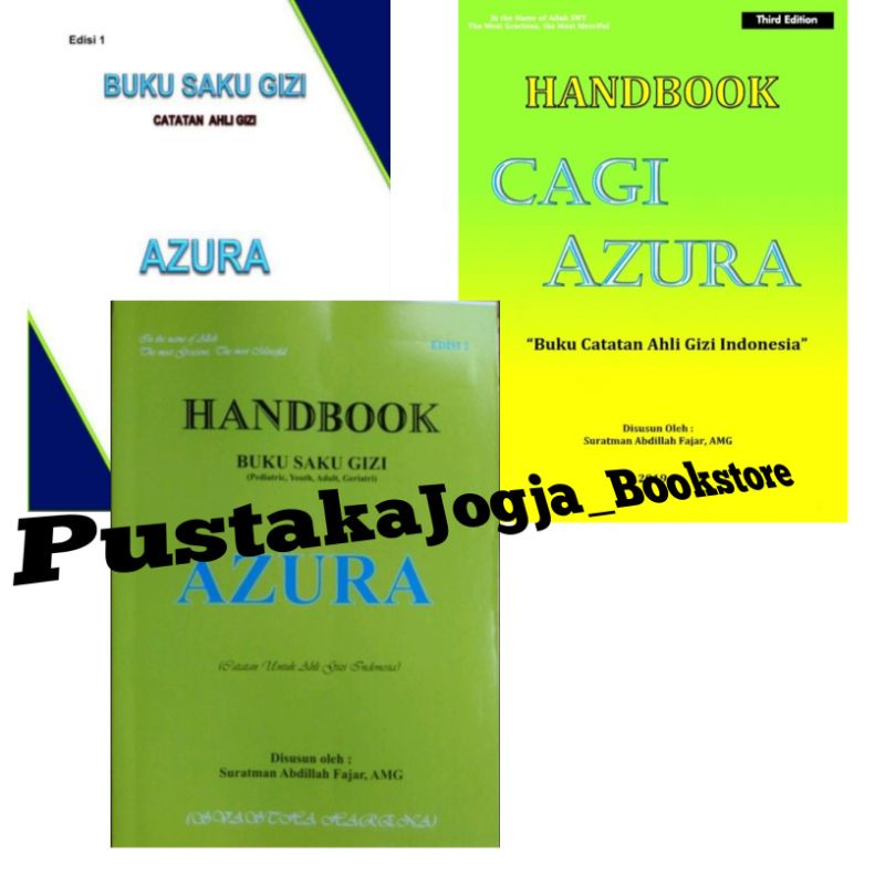 Jual Buku Saku Gizi AZURA (Buku Catatan Ahli Gizi Indonesia) Suratman ...