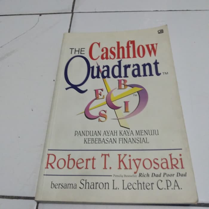 Jual Buku Ori The Cashflow Quadrant Robert T Kiyosaki Shopee Indonesia